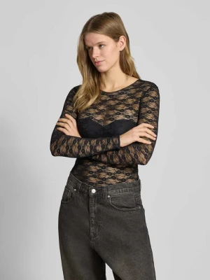 Bluzka z długim rękawem z koronki Review