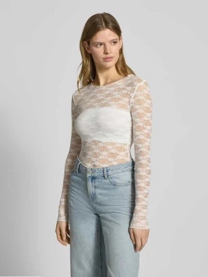 Bluzka z długim rękawem z koronki Review