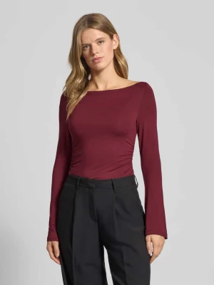 Bluzka z długim rękawem z marszczeniami Gina Tricot