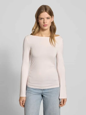 Bluzka z długim rękawem z marszczeniami Gina Tricot