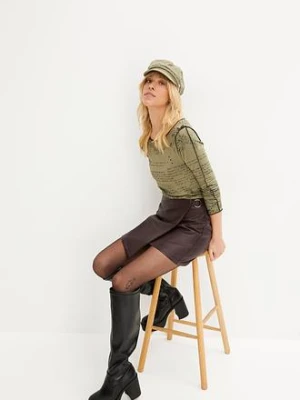 Bluzka z długim rękawem, z miękkiej wiskozy bonprix