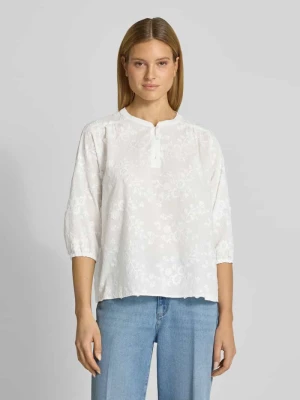 Bluzka z długim rękawem z mieszanki bawełny milano italy