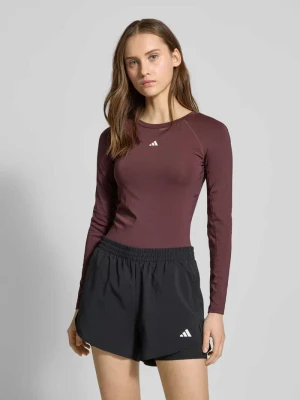 Bluzka z długim rękawem z nadrukiem z logo adidas Sportswear
