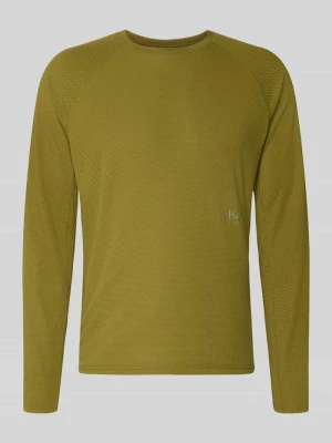 Bluzka z długim rękawem z nadrukiem z logo model 'SORONA' Halo