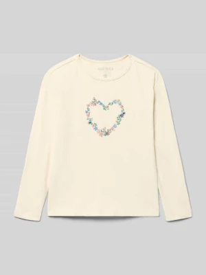 Bluzka z długim rękawem z nadrukowanym motywem BLUE SEVEN