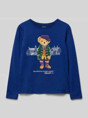 Bluzka z długim rękawem z nadrukowanym motywem Polo Ralph Lauren Teens