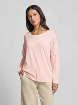 Bluzka z długim rękawem z nadrukowanym napisem Lascana