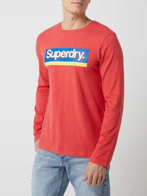 Bluzka z długim rękawem z naszywką z logo Superdry