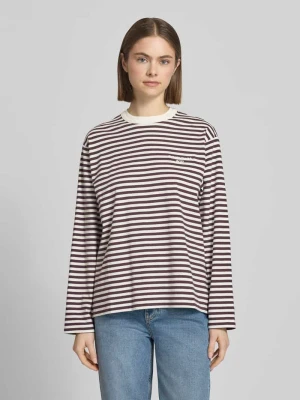 Bluzka z długim rękawem z Wyhaftowane logo Model „Ezra” Carhartt Work In Progress