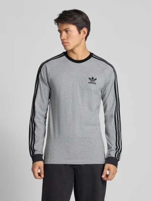 Bluzka z długim rękawem z wyhaftowanym logo adidas Originals