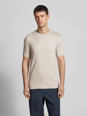 Bluzka z długim rękawem z wyhaftowanym logo Scotch & Soda