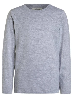 Bluzka z długim rękawem Zalando Essentials jasnoszary melanż