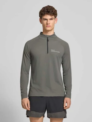 Bluzka z długim rękawem ze stójką i zamkiem błyskawicznym model 'SORONA' Halo