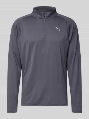 Bluzka z długim rękawem ze stójką i zamkiem błyskawicznym PUMA PERFORMANCE