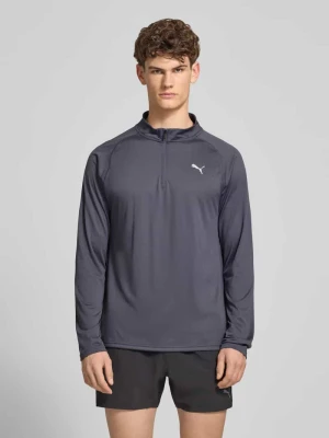 Bluzka z długim rękawem ze stójką i zamkiem błyskawicznym PUMA PERFORMANCE