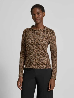 Bluzka z długim rękawem ze stójką Marc Cain