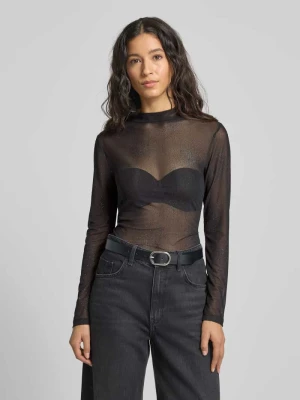 Bluzka z długim rękawem ze stójką Rich & Royal