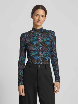 Bluzka z długim rękawem ze stójką Scotch & Soda