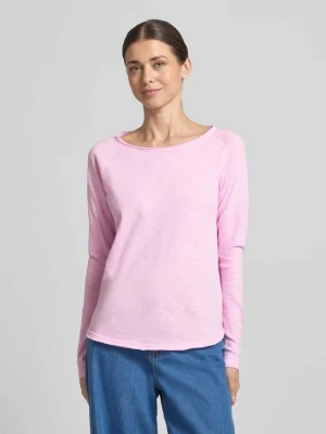 Bluzka z długim rękawem ze zrolowanym brzegiem Rich & Royal