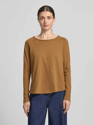 Bluzka z długim rękawem ze zrolowanym brzegiem Rich & Royal