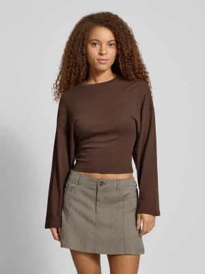 Bluzka z długim, szerokim rękawem model ‘EDEN’ Noisy May