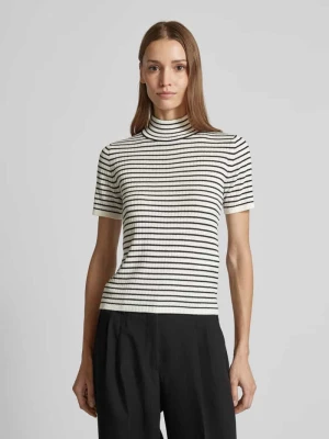 Bluzka z dzianiny z mieszanki jedwabiu i wełny model ‘FIEMME’ Max Mara Studio