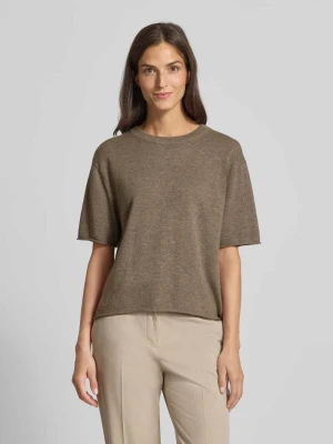 Bluzka z dzianiny z mieszanki kaszmiru model ‘Ines’ 0039 italy