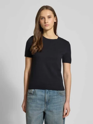 Bluzka z dzianiny z mieszanki wiskozy z okrągłym dekoltem Review