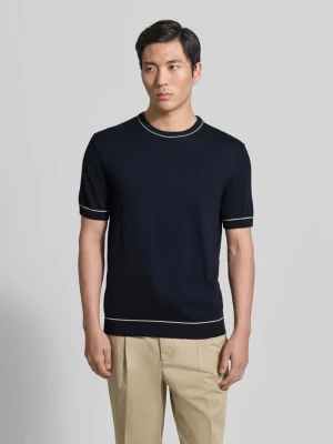 Bluzka z dzianiny z okrągłym dekoltem Gant