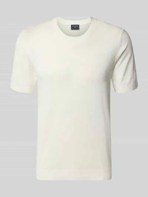 Bluzka z dzianiny z okrągłym dekoltem i rękaw o dł. 1/2 OLYMP Level Five