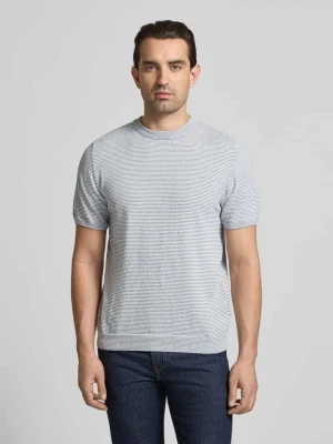 Bluzka z dzianiny z okrągłym dekoltem JAKE*S STUDIO MEN