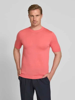 Bluzka z dzianiny z okrągłym dekoltem maerz muenchen