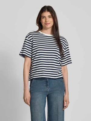 Bluzka z dzianiny z okrągłym dekoltem model ‘Kemba Bahara’ MSCH Copenhagen