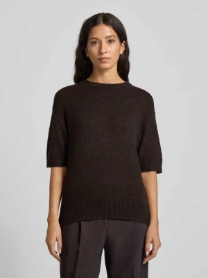 Bluzka z dzianiny z okrągłym dekoltem model ‘Pami’ Opus