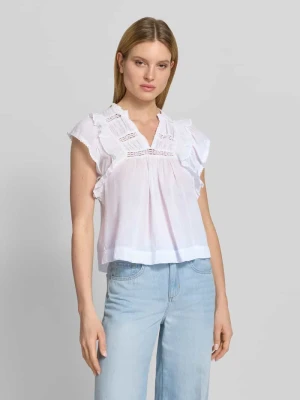 Bluzka z falbanami model 'Jayla' NEO NOIR