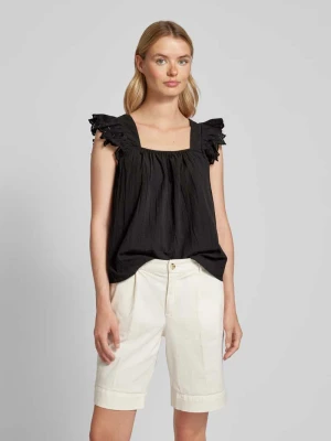 Bluzka z falbanami model ‘PRIYA’ Vero Moda