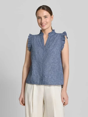 Bluzka z falbanami model 'SIONA' NEO NOIR