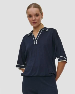 Bluzka Z Jedwabiu Damska Bogner Paris