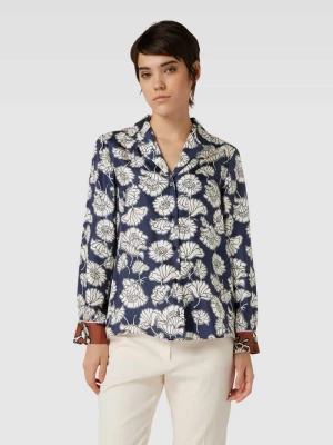 Bluzka z jedwabiu z kwiatowym wzorem z motywem model ‘PALLA’ Weekend Max Mara