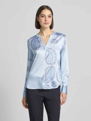 Bluzka z jedwabnej mieszanki, krój regular fit HERZENS