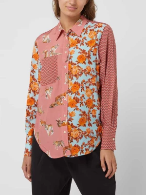 Bluzka z kieszenią na piersi model ‘Schenna’ Risy & Jerfs