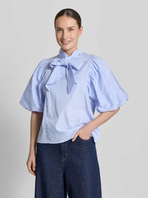 Bluzka z kokardą i bufiastymi rękawami Rich & Royal