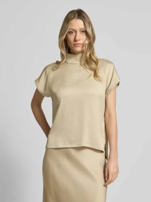 Bluzka z kołnierzem stojącym model „ALARIA” drykorn