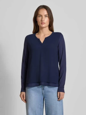 Bluzka z kołnierzem z lamówką Smith and Soul