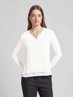 bluzka z kołnierzem z lamówką Smith and Soul