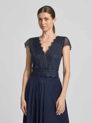 Bluzka z koronki z dekoltem w serek GUIDO MARIA KRETSCHMER WOMAN