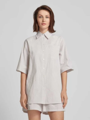 Bluzka z krótkim rękawem i wiązanym paskiem model ‘TEXAS’ MM by Max Mara