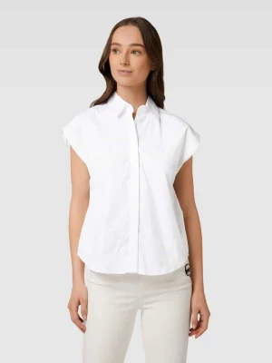 Bluzka z krótkim rękawem model ‘Yvette’ tonno & panna