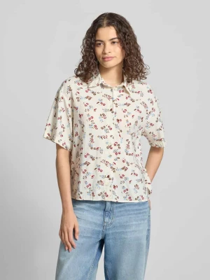 Bluzka z krótkim rękawem o kroju regular fit z mieszanka wiskozy Marc O'Polo DENIM