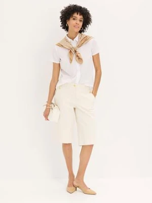 Bluzka z krótkim rękawem, z popeliny bonprix